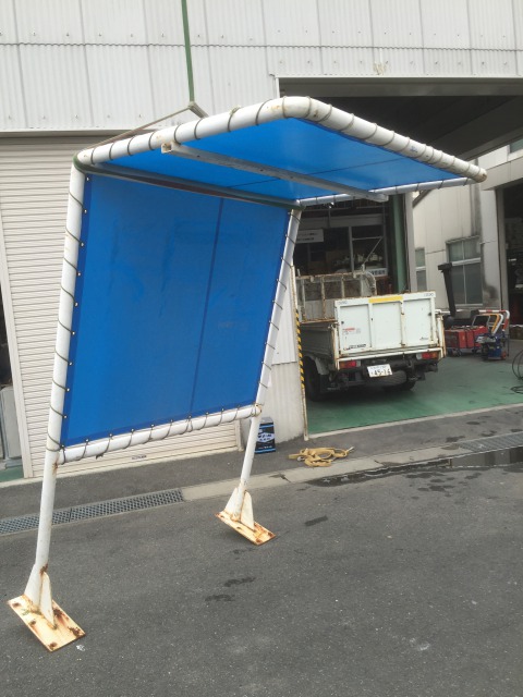 中古テント W1500mm ベース付